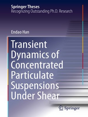 cover image of Transient Dynamics of Concentrated Particulate Suspensions Under Shear